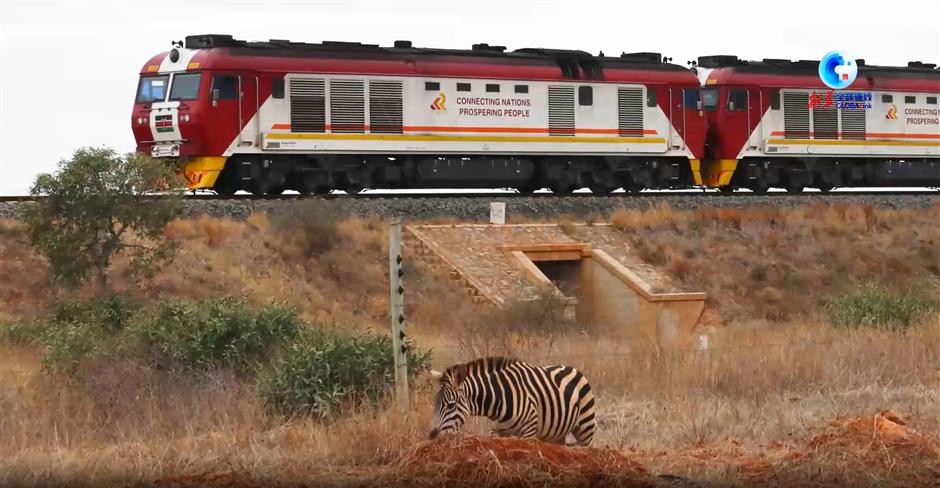 'to get rich, build roads first.' or, in this case, a railroad that has become a lifeline in kenya