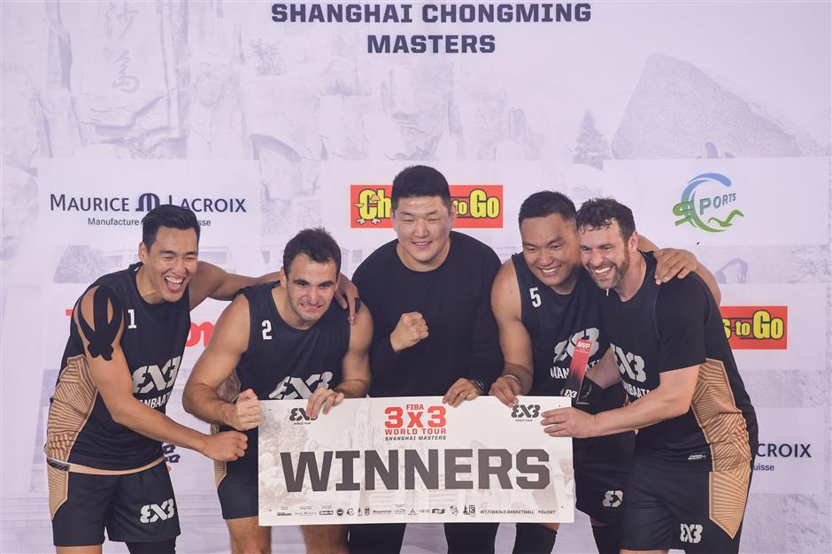 curtain drops on fiba 3x3 world tour shanghai chongming masters