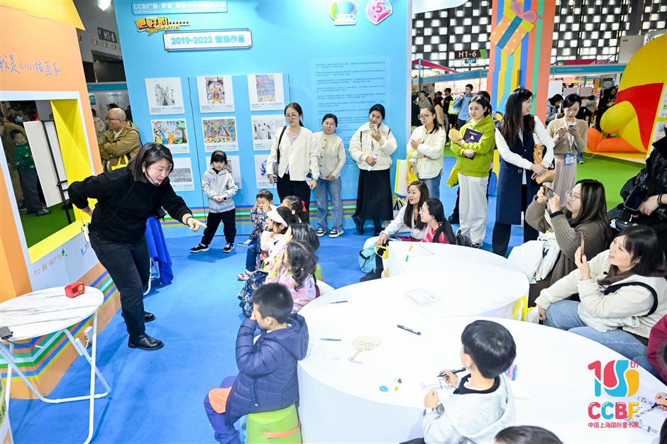 children turn a new page as shanghai book fair marks 10th anniversary