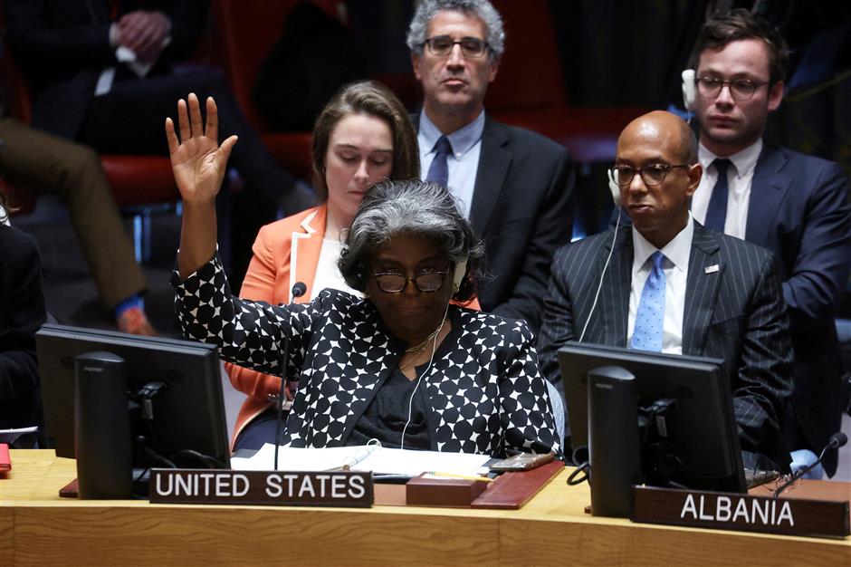 us vetoes un security council resolution on gaza