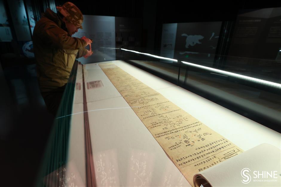 the celestial wonders of dunhuang displayed in shanghai astronomy museum