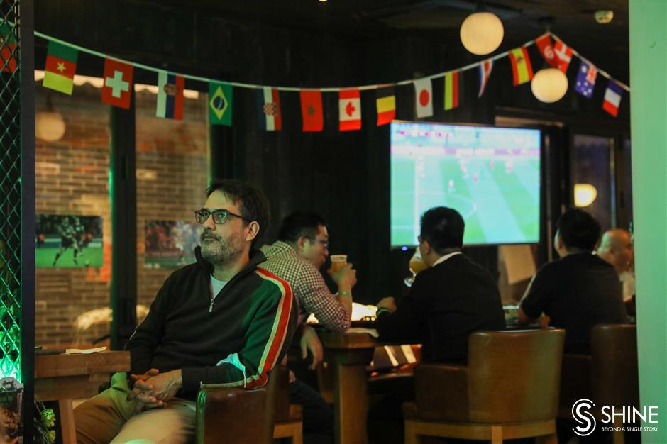 shanghai's nightlife comes alive with world cup frenzy