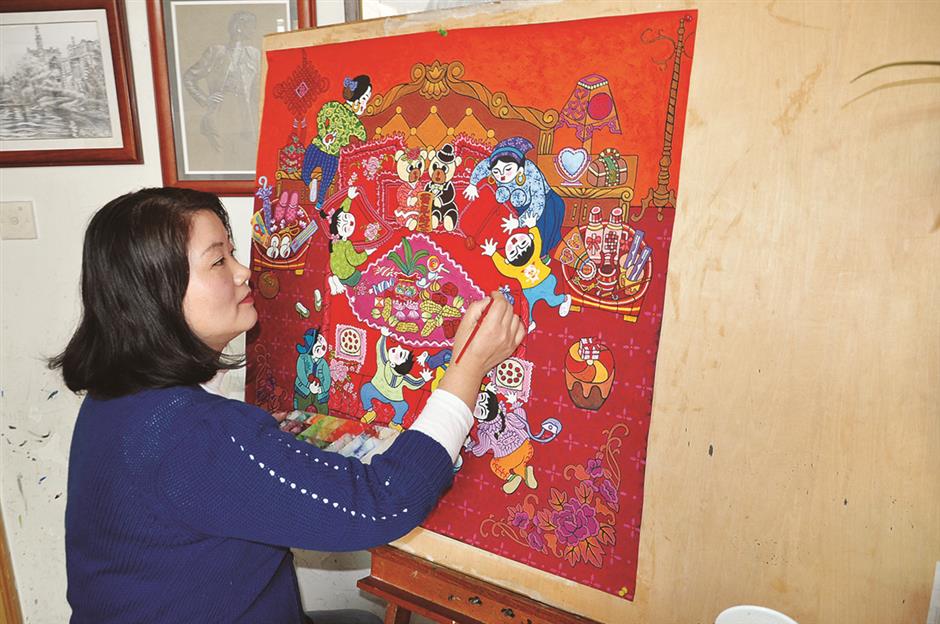 shanghai's xinjing keeps local folk culture alive