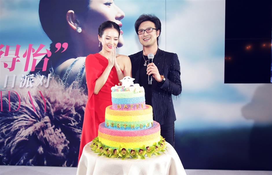 actress zhang ziyi, rock singer wang feng announce divorce